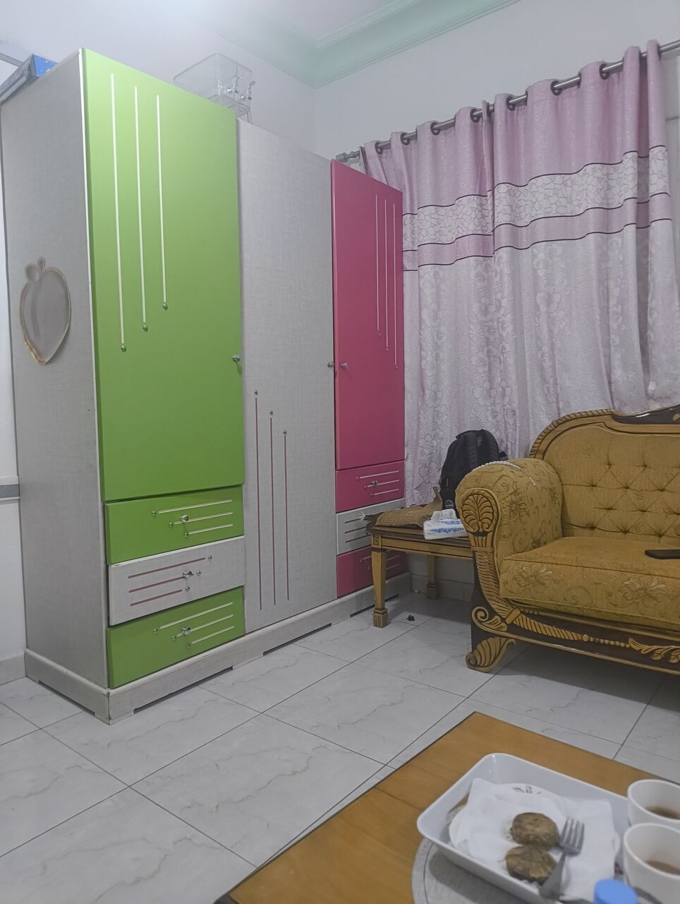 Riyadh, Apartments, Flats, Houses & Villas, SAR 1500/month,  Furnished,  2 BR,  Separate Room For Bachelor In Family Apartment In Ummulhamam