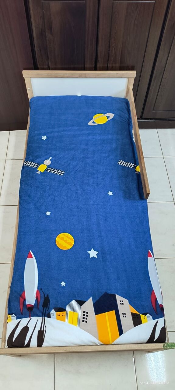 Al Jubail Al Balad, Furniture, SAR 350,  🛏️ IKEA Kids Bed + Mattress For Sale  IKEA Kids’ Bed With Mattress – 90 × 160 Cm
