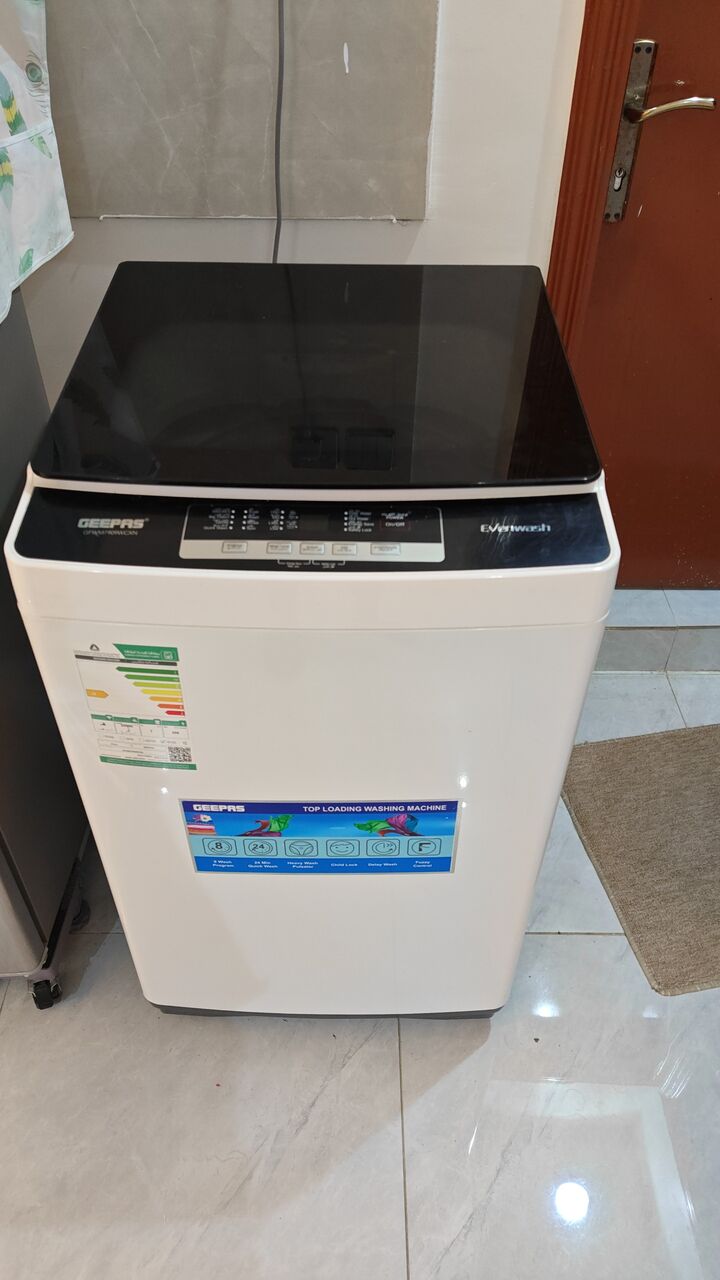 Al Sulaymaniyyah, Household Items, SAR 550,  GEEPAS FULLY AUTOMATIC TOP LOAD WASHING MACHINE