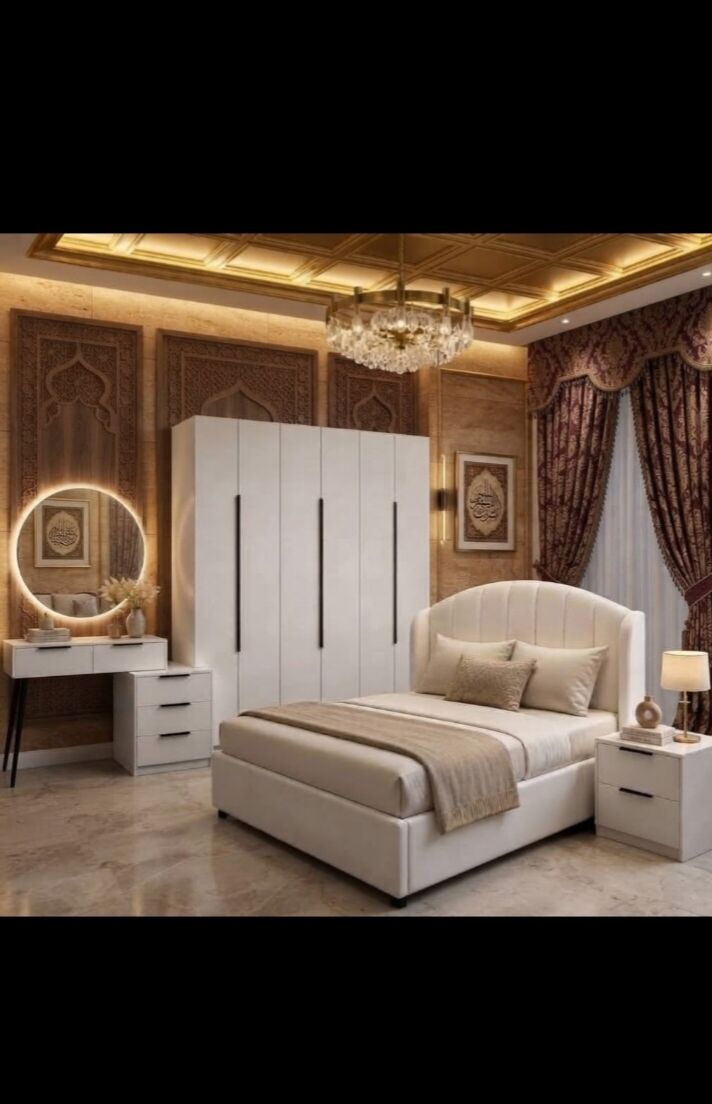 Jeddah, Furniture, SAR 1,  New Premium Quality Luxurious Bedroom Furniture Sets