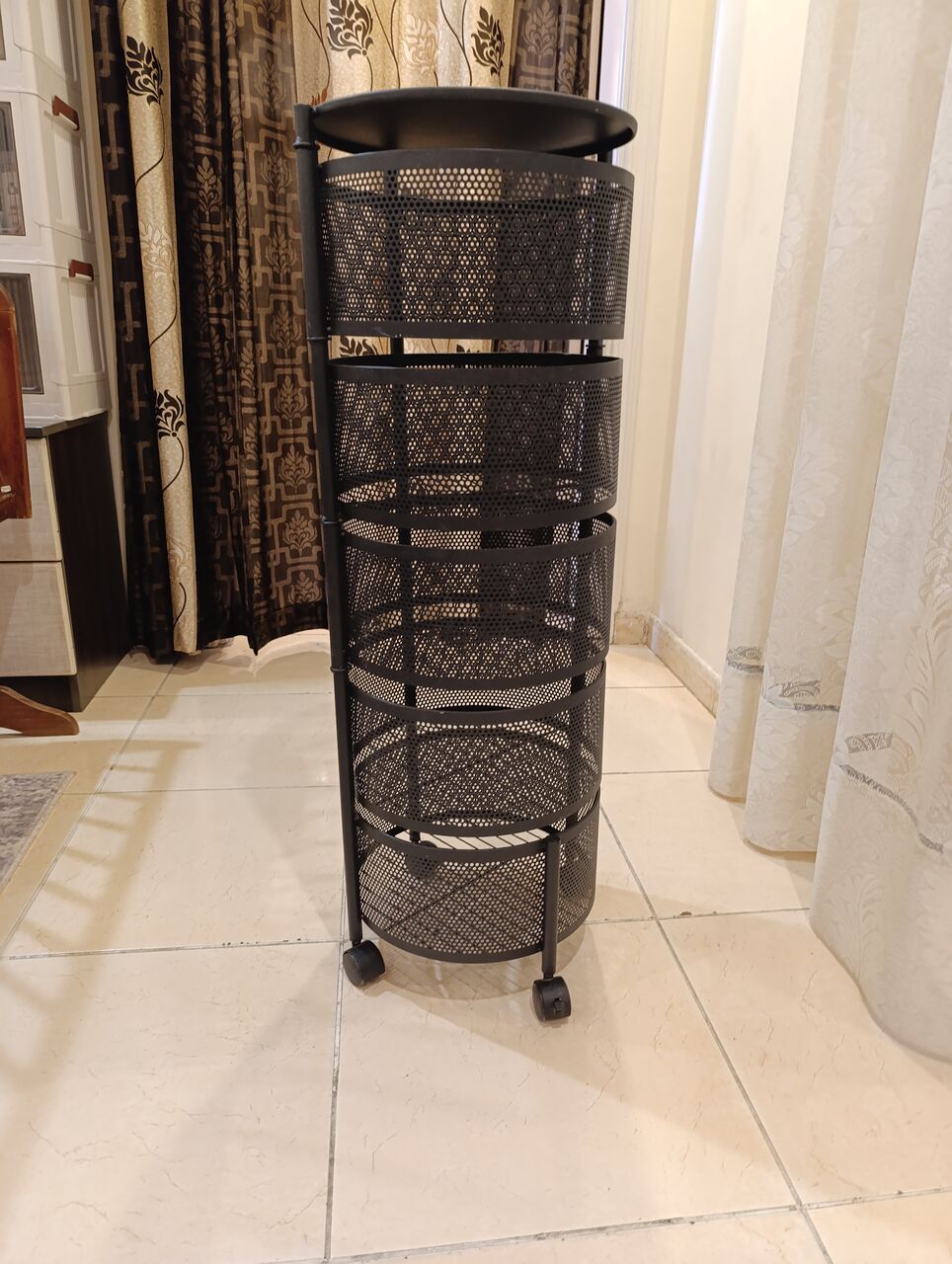 Jeddah, Household Items, SAR 60,  Storage Rack, Rotating Rack, Fruit Vegetable Basket