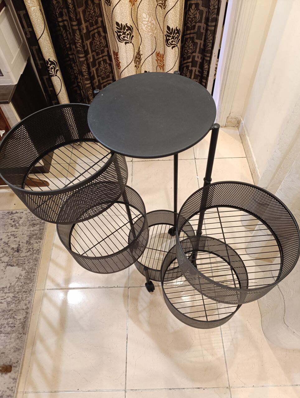Jeddah, Household Items, SAR 60,  Storage Rack, Rotating Rack, Fruit Vegetable Basket