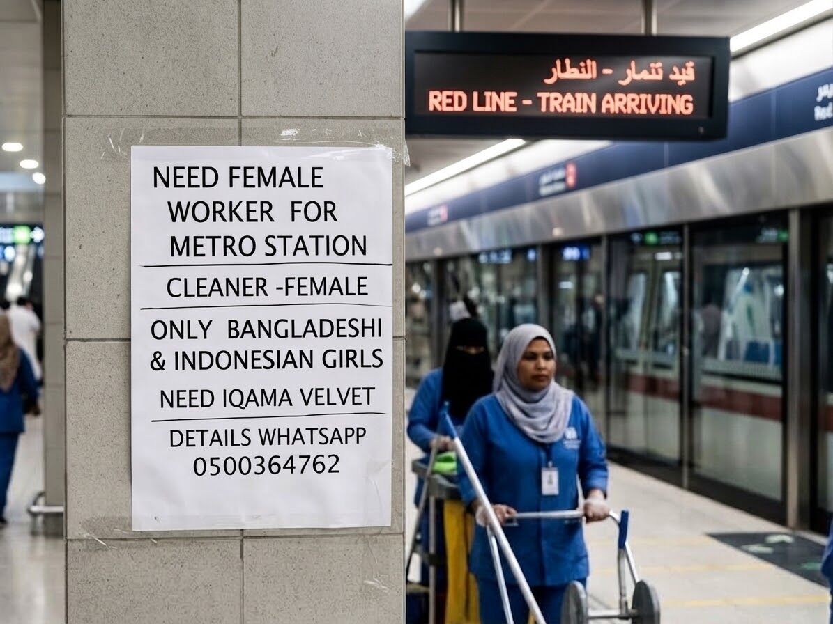 Riyadh, Jobs, Bangladeshi Female Cleaner And Indonesia