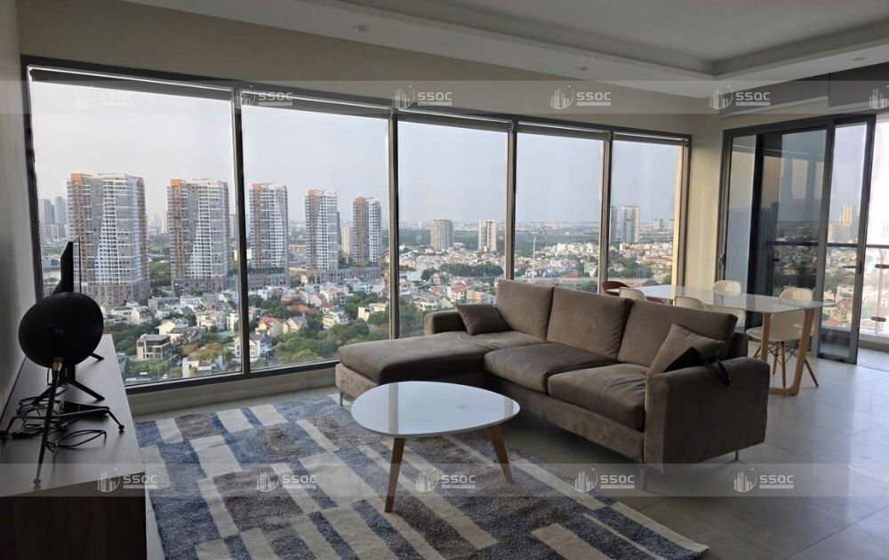 Ho Chi Minh City, Apartments, Flats, Houses & Villas, VND 45000000/month,  Furnished,  3 BR,  123 Sq. Meter,  Luxury Gem | FOR RENT | 3 Bedroom Apartment | Diamond Island | 123sqm