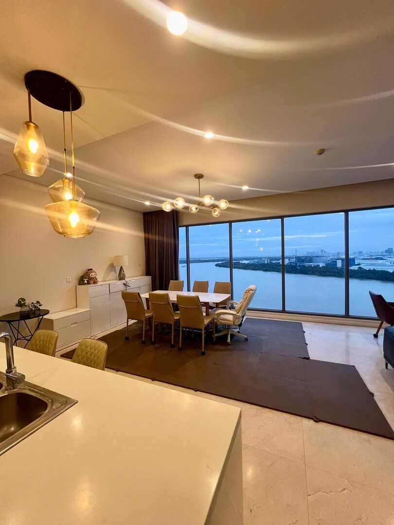 Ho Chi Minh City, Apartments, Flats, Houses & Villas, VND 60000000/month,  Furnished,  3 BR,  164 Sq. Meter,  Sky Retreat | FOR RENT | 3 Bedroom Apartment | Diamond Island | 164sqm