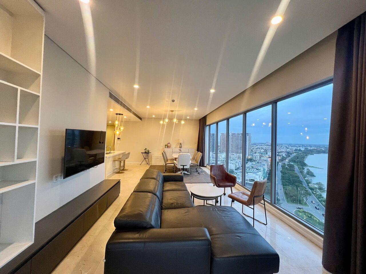 Ho Chi Minh City, Apartments, Flats, Houses & Villas, VND 60000000/month,  Furnished,  3 BR,  164 Sq. Meter,  Sky Retreat | FOR RENT | 3 Bedroom Apartment | Diamond Island | 164sqm