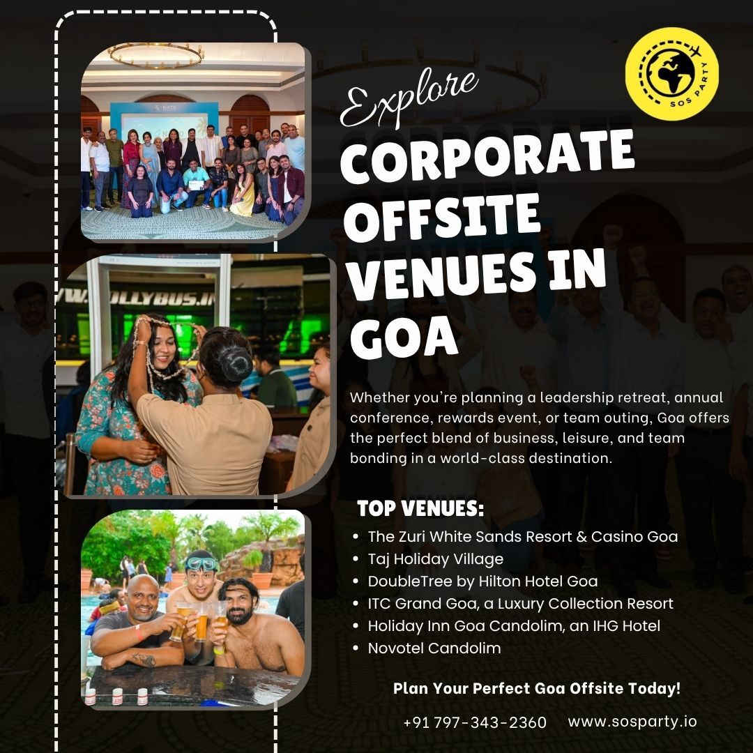 Goa, Event Planning, Corporate Offsite Venues In Goa