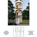 Sultanpur's Narrow Plot Triplex Traditional Living Across Three Floors