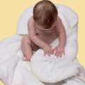 USD 184,  Buy Luxury Soft Yellow Baby Towel At EleryB Labor Day Sale 10% Off!