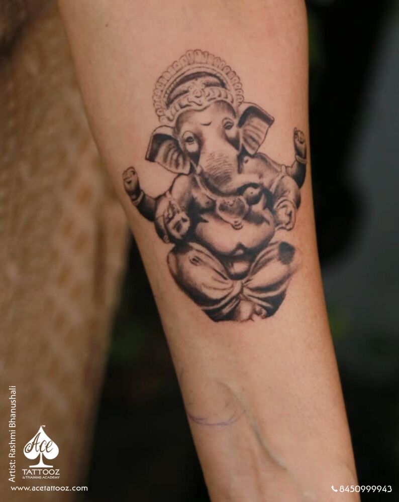 Mumbai, Education, Unique Ganesha Tattoo Ideas & Beautiful Ganpati Bappa Tattoos