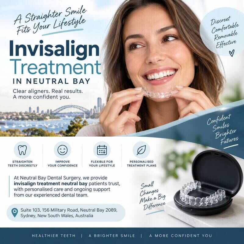Sydney, Health, Invisalign Treatment In Neutral Bay For A Straighter Smile