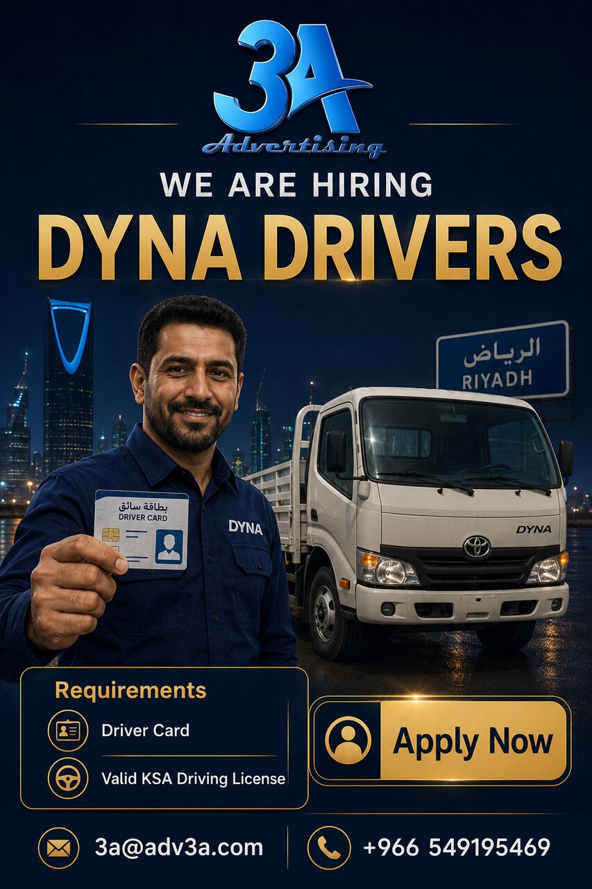 Riyadh, Jobs, Dyna Driver