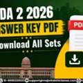 NDA 2 2026 Maths & GAT Answer Key &ndash; Download Now