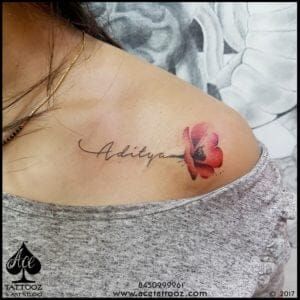 Mumbai, Creative, Floral Tattoo On Forearm: Botanical Beauty With A Modern Edge
