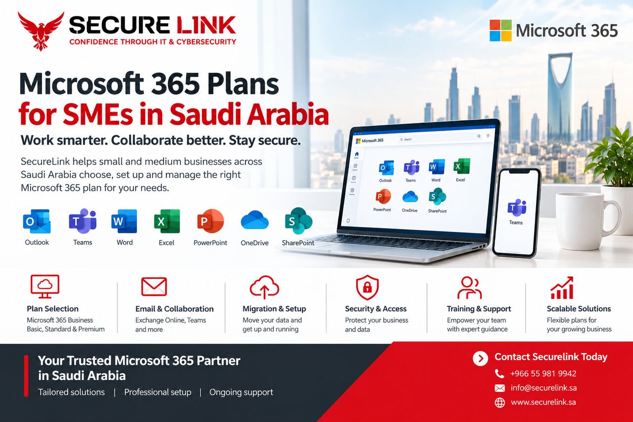 Riyadh, Business, Microsoft 365 Plans For SMEs In Saudi Arabia