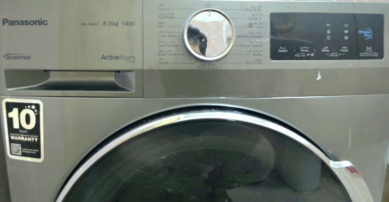 Al Rawdah, Appliances, SAR 850,  Washing Machine - Panasonic 8 Kg Automatic
