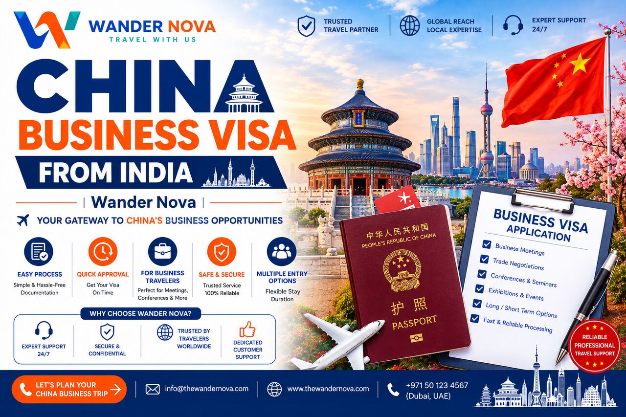 Noida, Travel, China Business Visa From India | Wander Nova