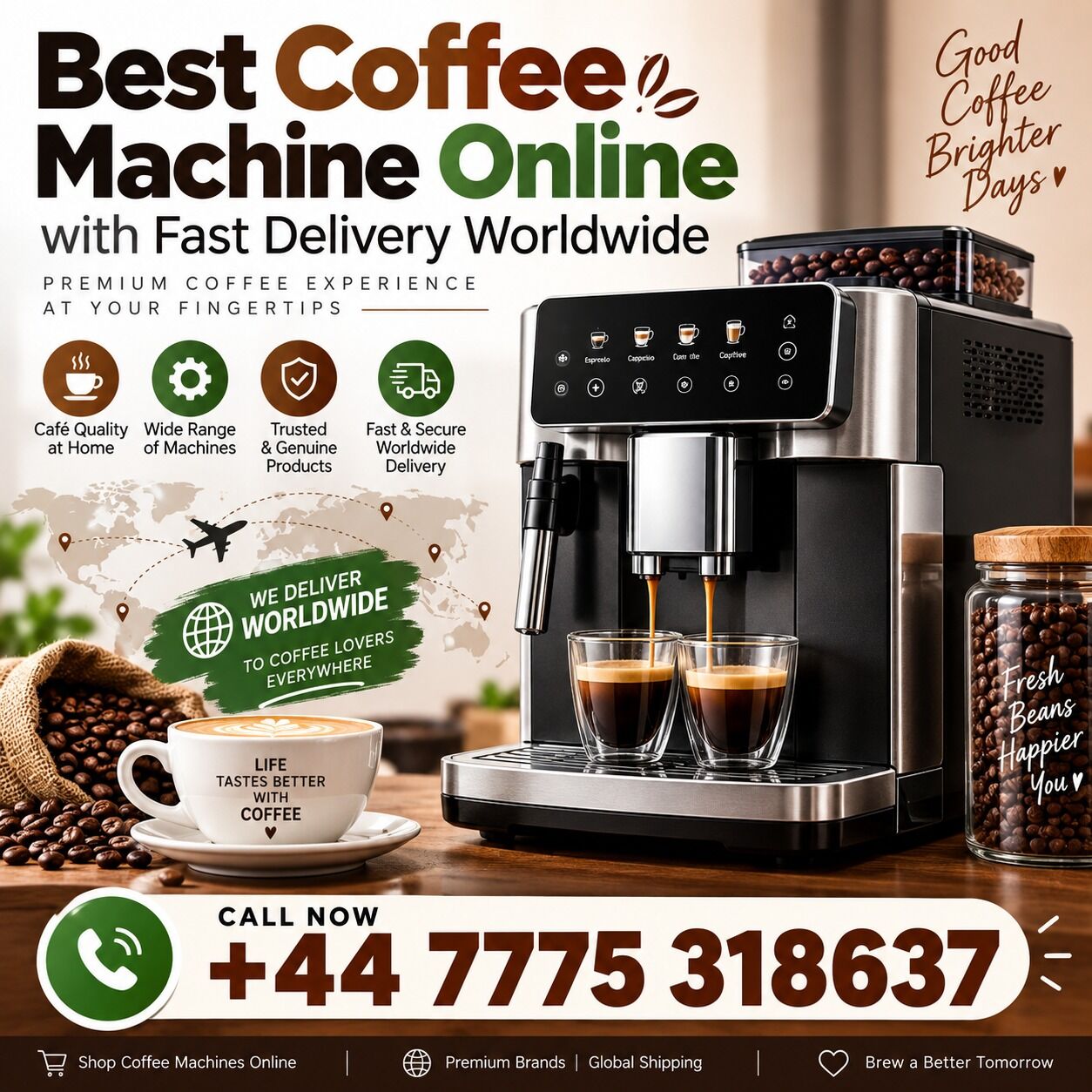 London, Machinery, GBP 300450,  Best Coffee Machine Online With Fast Delivery Worldwide