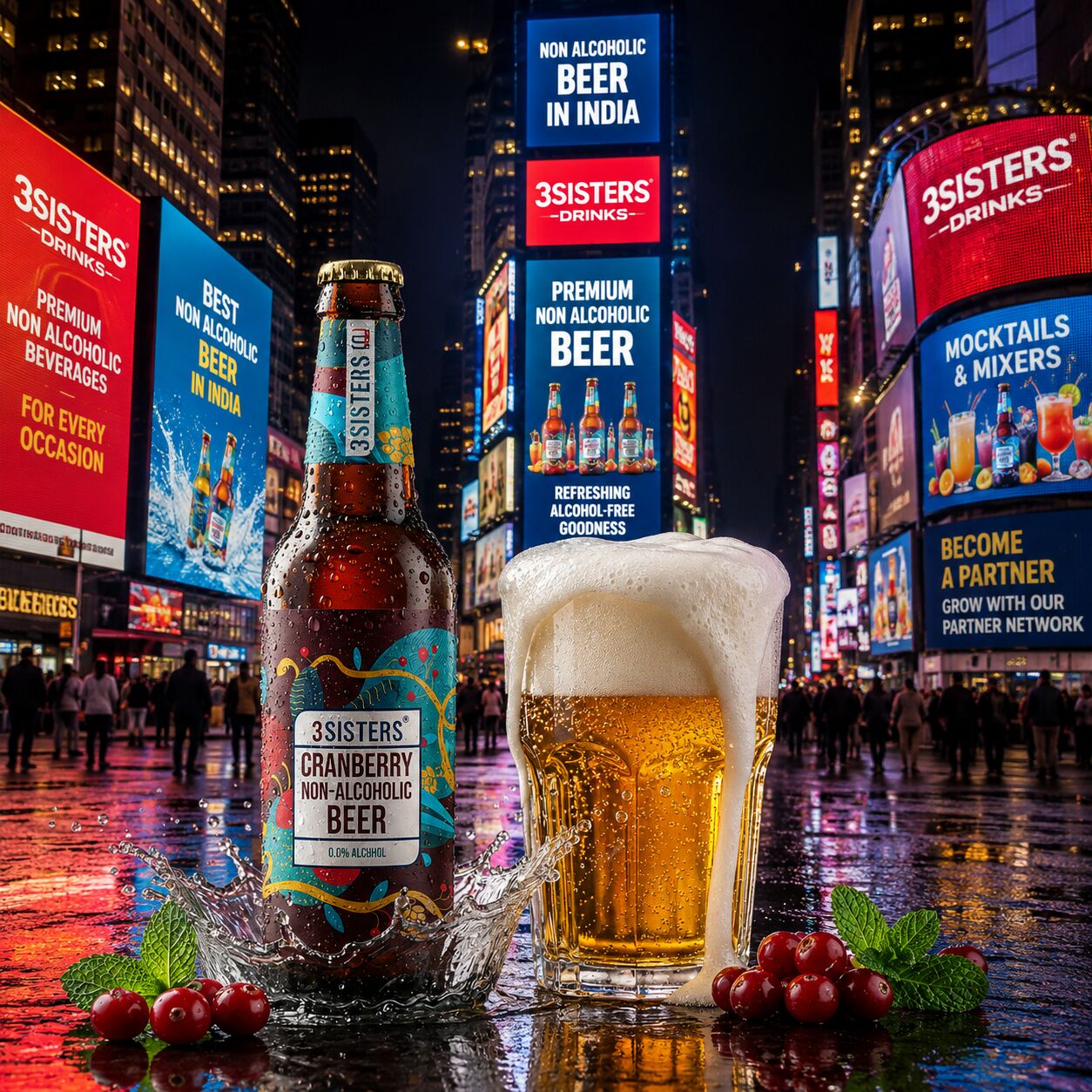 Thane, Businesses For Sale, Flavored Beer &ndash; Premium Flavored Non-Alcoholic Beer By 3SistersDrinks