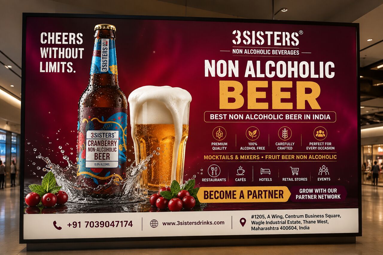 Thane, Businesses For Sale, Flavored Beer &ndash; Premium Flavored Non-Alcoholic Beer By 3SistersDrinks