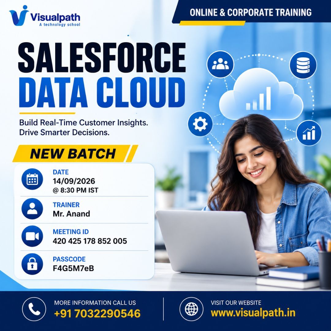 Hyderabad, Lessons Offered, Salesforce Data Cloud Online Training &ndash; New Batch Starts Sep 14