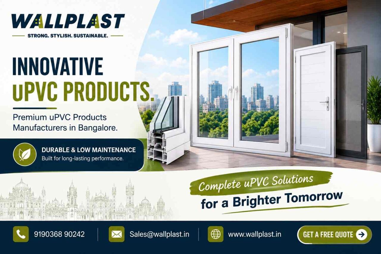 Bangalore, Materials, UPVC Products Manufacturers In Bangalore