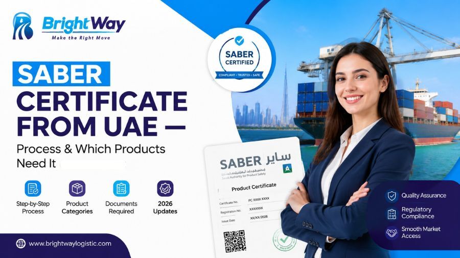 Dubai, Logistics, SABER Certification Services In UAE
