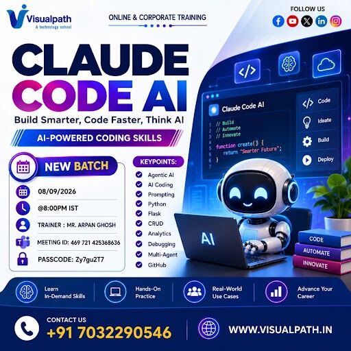 Hyderabad, Lessons Offered, Claude Code AI New Batch For Future Developers