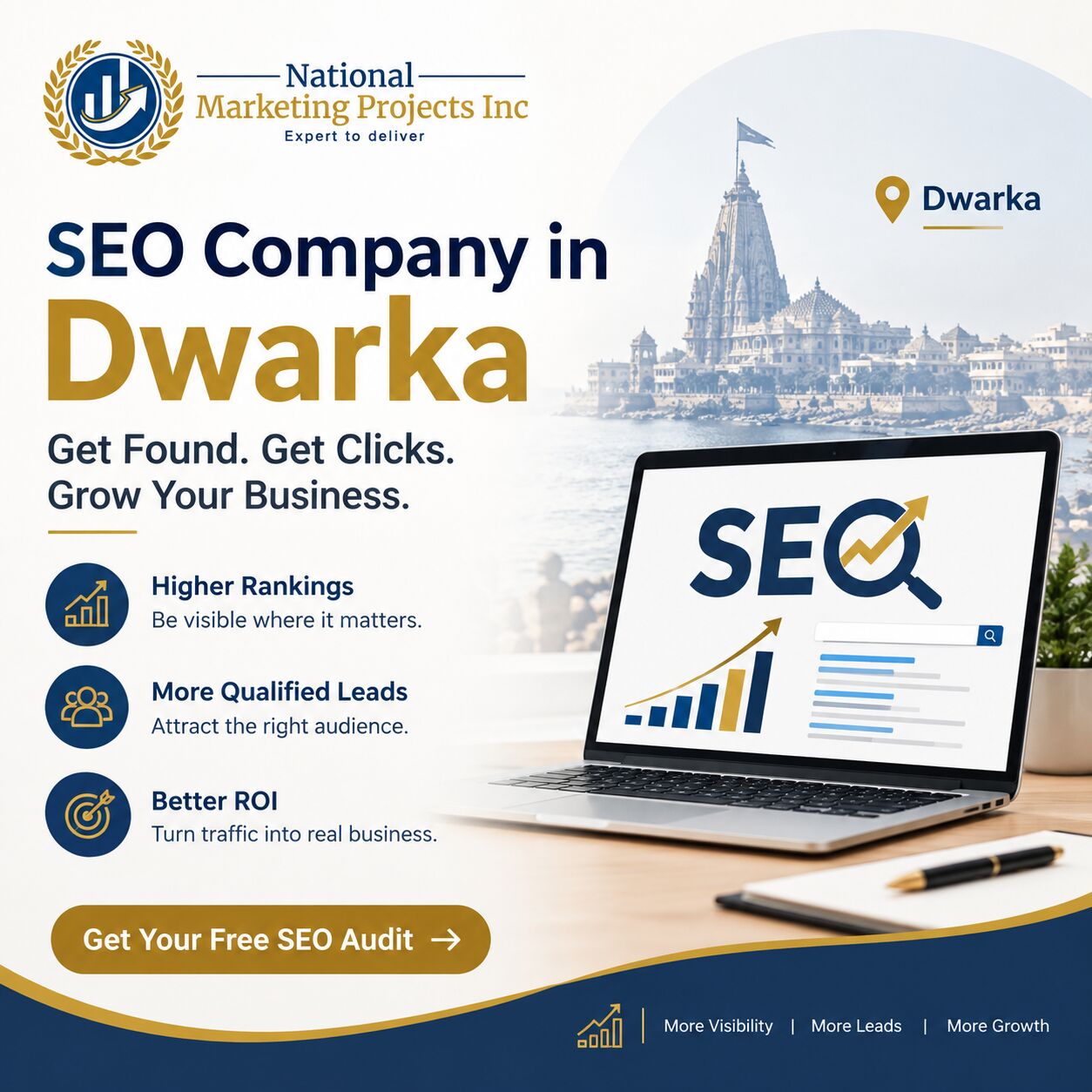 Dwarka, Business, Best SEO Company In Dwarka | Rank Higher, Get More Leads