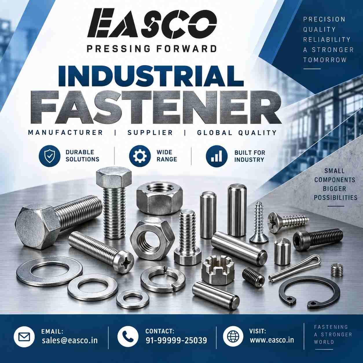 Haryana, Industrial Machinery, High-Quality Fastener For Industrial And Manufacturing Needs