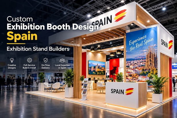 New York, Business, Custom Exhibition Booth Design Spain | Exhibition Stand Builders