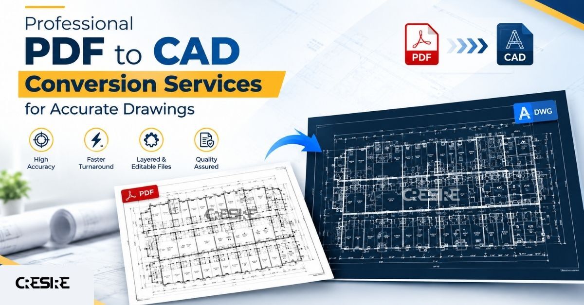 New York, Construction, Professional PDF To CAD Conversion Services For Accurate Drawings