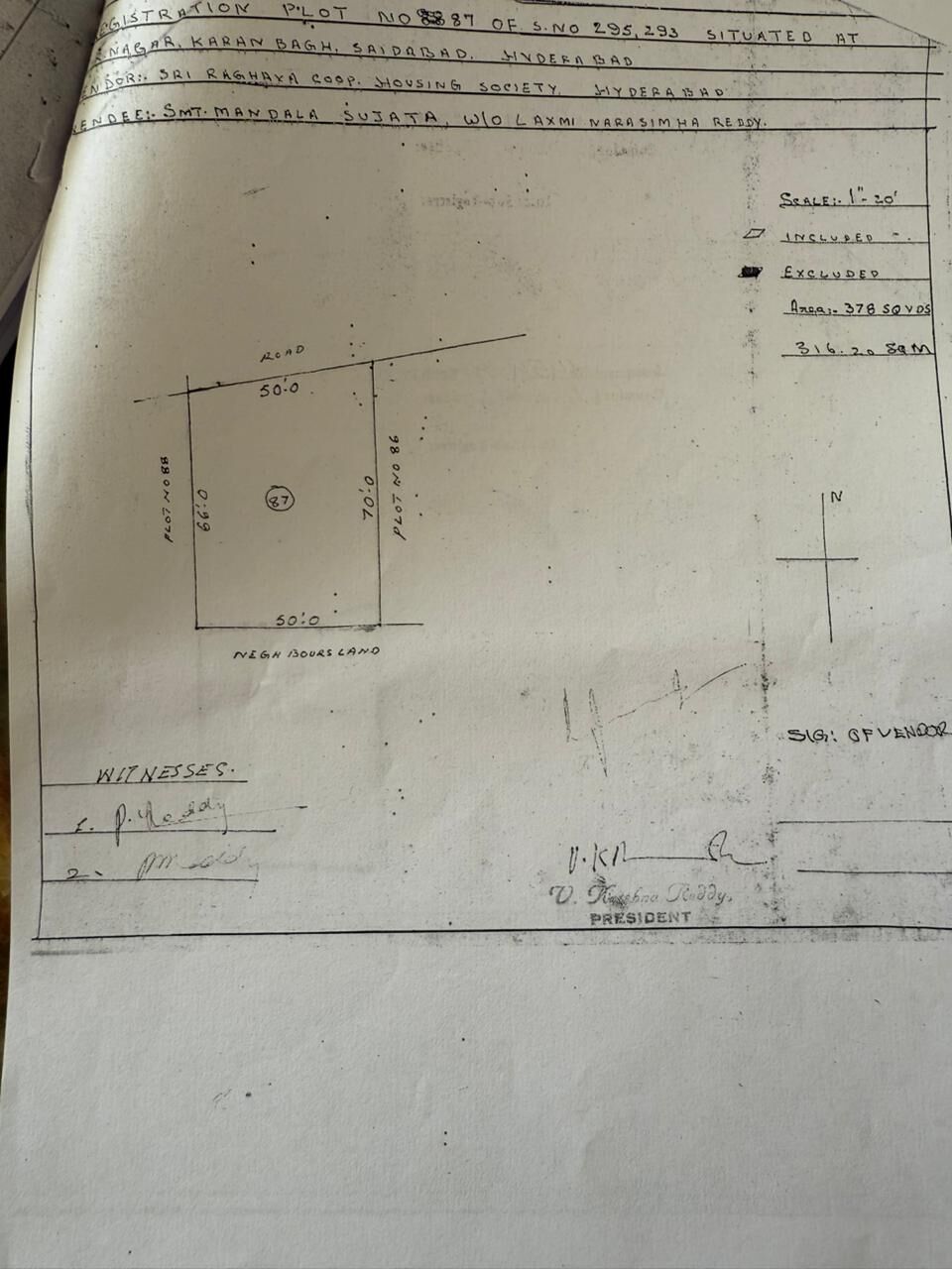 Hyderabad, Residential Plots, 378 Sq. Yard,  OPEN PLOT IN SAIDABAD - EXCELLENT PROPERTY INVESTMENT OPPORTUNITY