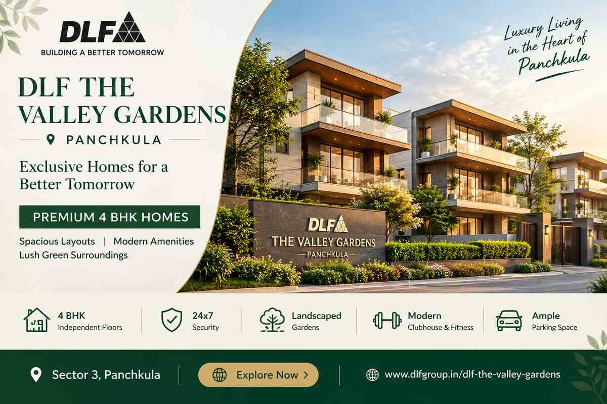 Panchkula, Apartments, Flats, Houses & Villas, DLF The Valley Gardens Panchkula | Exclusive Homes
