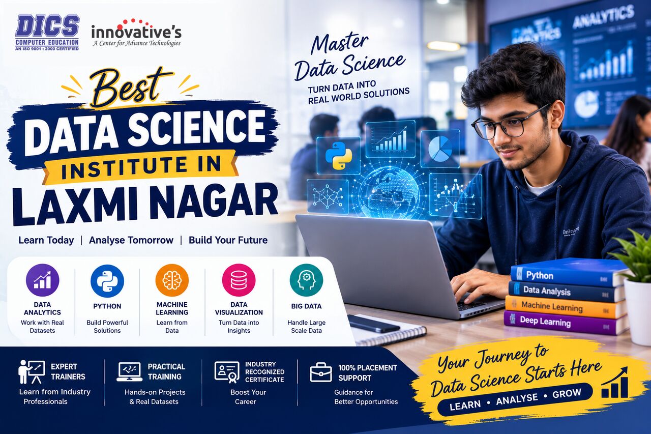 Laxmi Nagar, Education, Learn Data Science With Practical Training In Laxmi Nagar