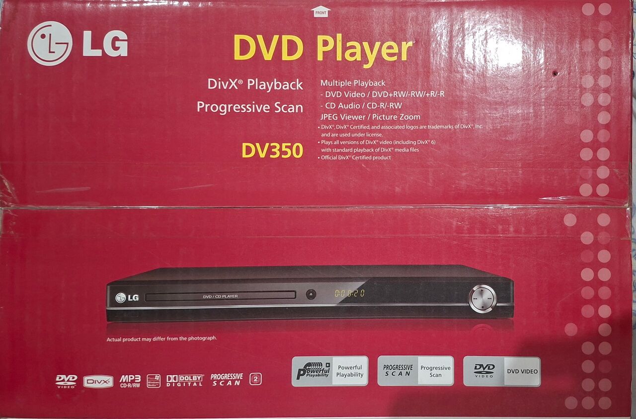 Riyadh, Electronics, SAR 199,  ​LG DVD/CD Player Brand New Sealed Pack