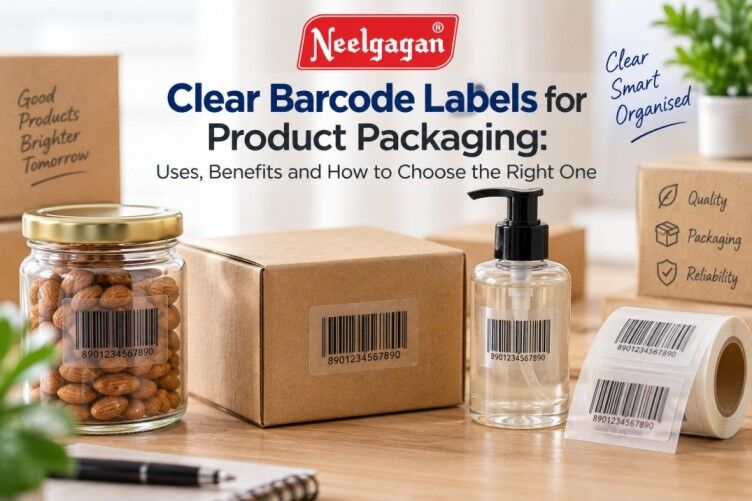 New Delhi, Materials, Clear Barcode Labels For Product Packaging