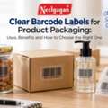 Clear Barcode Labels For Product Packaging