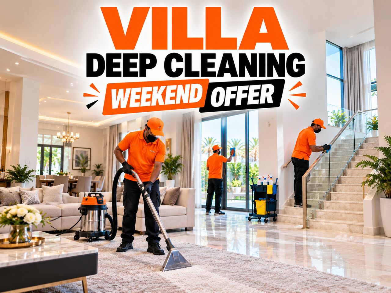 Al Faisaliah East, Cleaning, 🟧🟧 VILLA NEEDS A FULL CLEAN? DEEP CLEAN IT – VILLA CLEANING DAMMAM – 🟧 055 935 7772 🟧