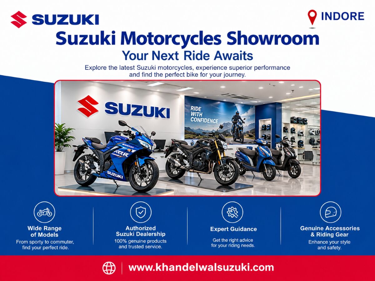 Indore, Business, Discover Suzuki Motorcycles For Different Riding Styles
