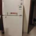 SAR 1500,  Fridge LG 18ft. White Color Good Condition 220 60hz