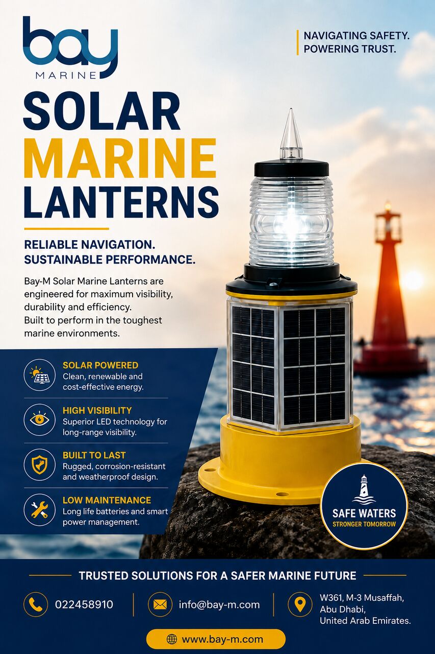 Abu Dhabi, Materials, Navigation Lanterns In UAE | Solar Marine Lanterns | Bay Marine