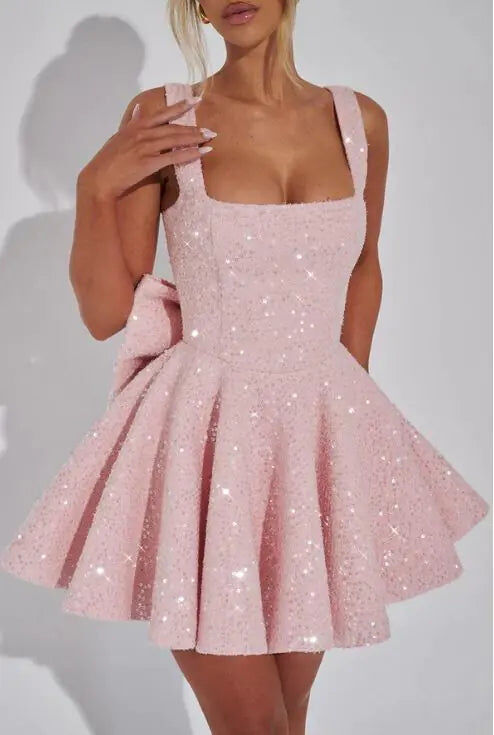 New York, Clothing & Accessories, USD 29,  Buy Stylish Bow Party Dress For Women For Special Occasions At Travel Treasure