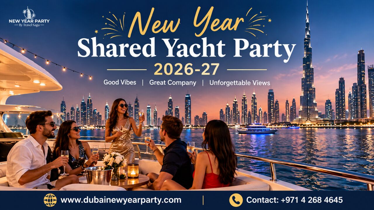 Dubai, Travel, Plan A Memorable New Year Shared Yacht Party 2026-27