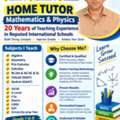 Experienced & Qualified Mathematics Tutor Is Available