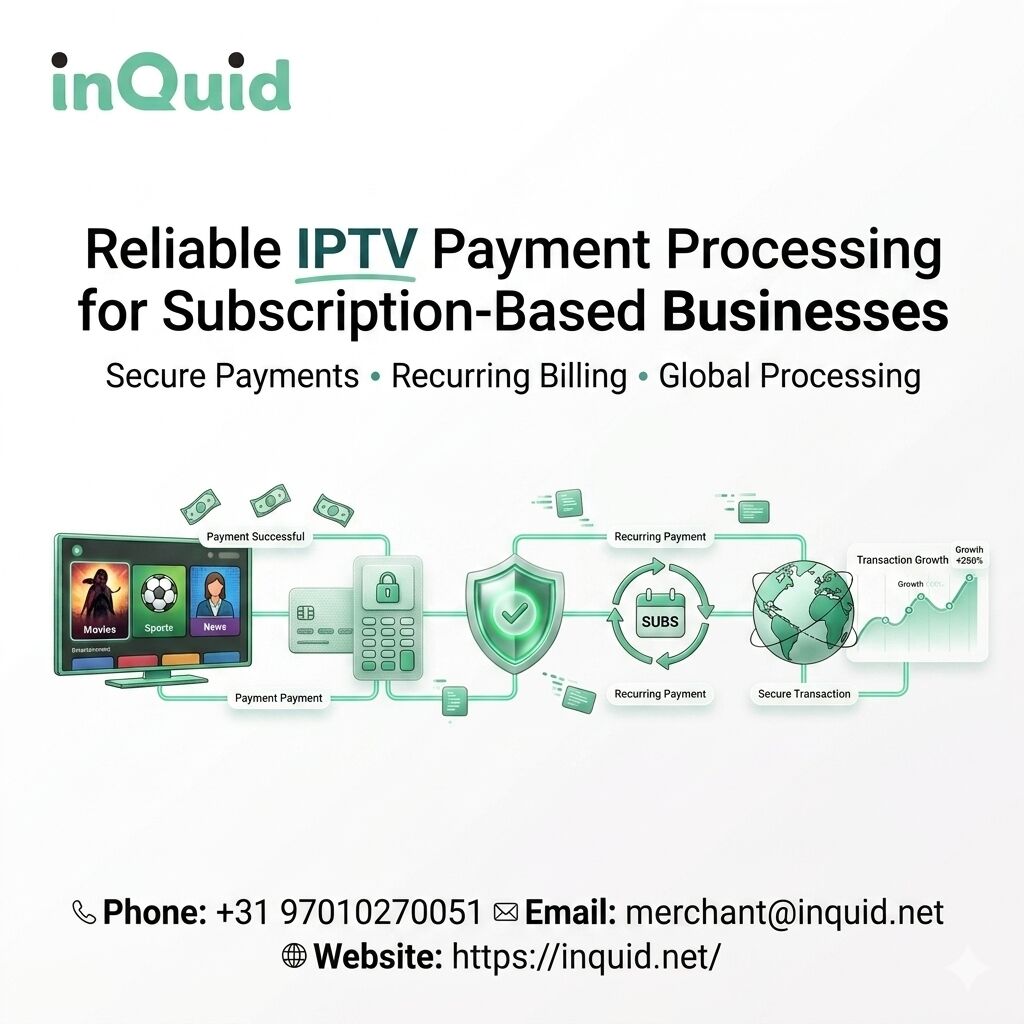 Birmingham, Financial, Reliable IPTV Payment Processing For Subscription-Based Businesses