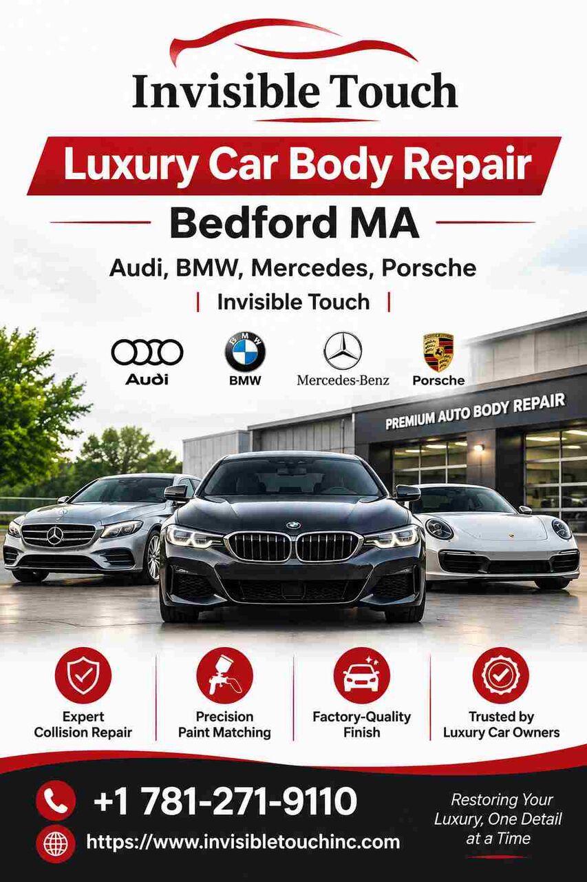 New York, Automotive, Luxury Car Body Repair Bedford MA &mdash; Audi, BMW, Mercedes, Porsche | Invisible Touch