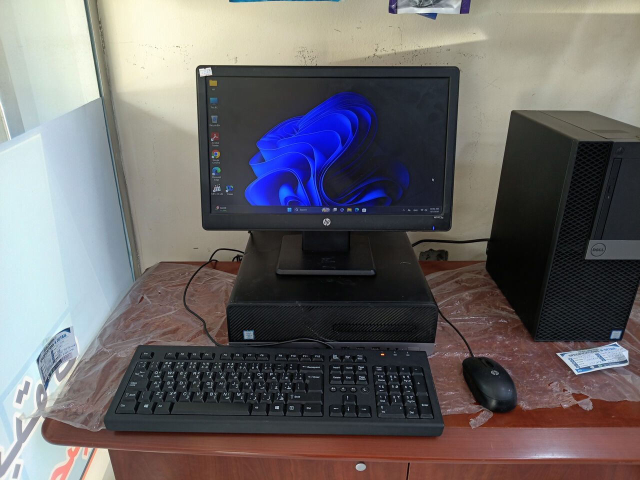 Riffa, Computers, BHD 118,  HP EliteDesk I7-9th Gen PC4 8GB/128 SSD 19&rsquo; Inch Monitor HD 118 BD Only