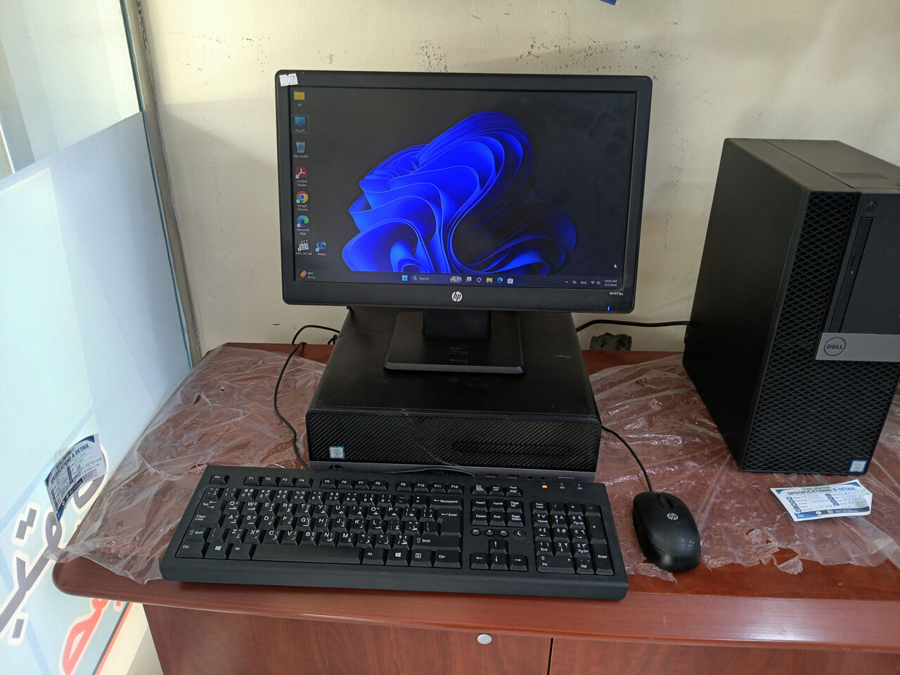 Riffa, Computers, BHD 118,  HP EliteDesk I7-9th Gen PC4 8GB/128 SSD 19&rsquo; Inch Monitor HD 118 BD Only