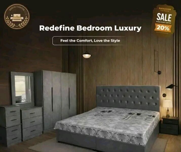 Jeddah, Furniture, SAR 5,  New Classic Premium Quality Bedroom Furniture Set